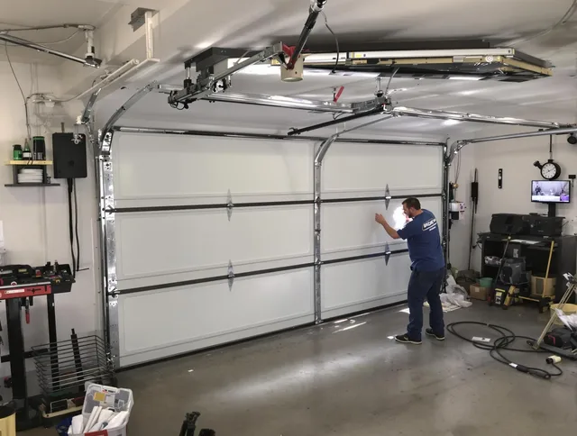 Professional garage door repair service by Brooklyn Garage Door Repair in Brooklyn