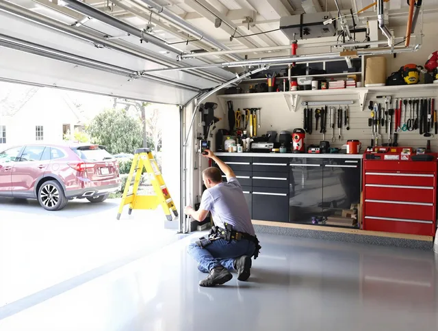 Local garage door repair service by Brooklyn Garage Door Repair in Brooklyn