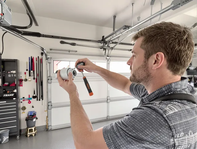 Garage door opener repair service by Brooklyn Garage Door Repair in Brooklyn